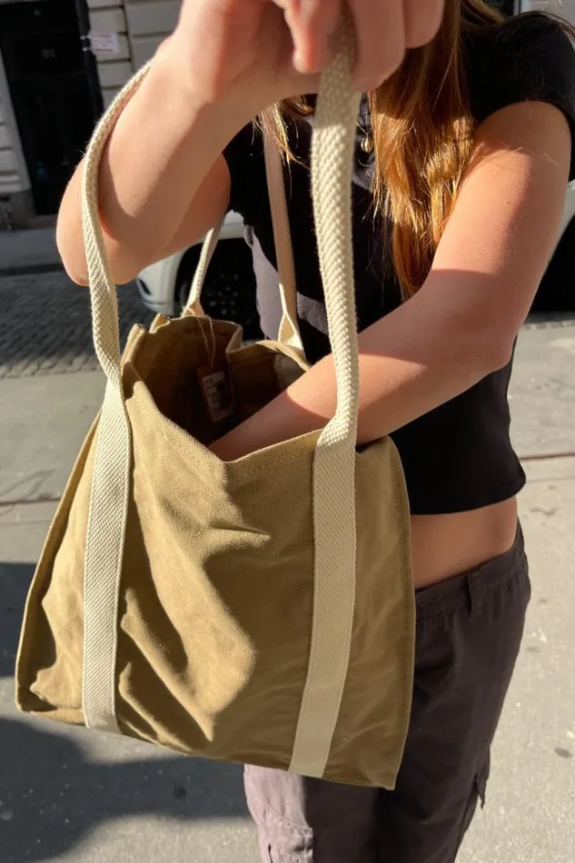 Brandy Melville Tote Bags Tote Bag Tan 8211 Women