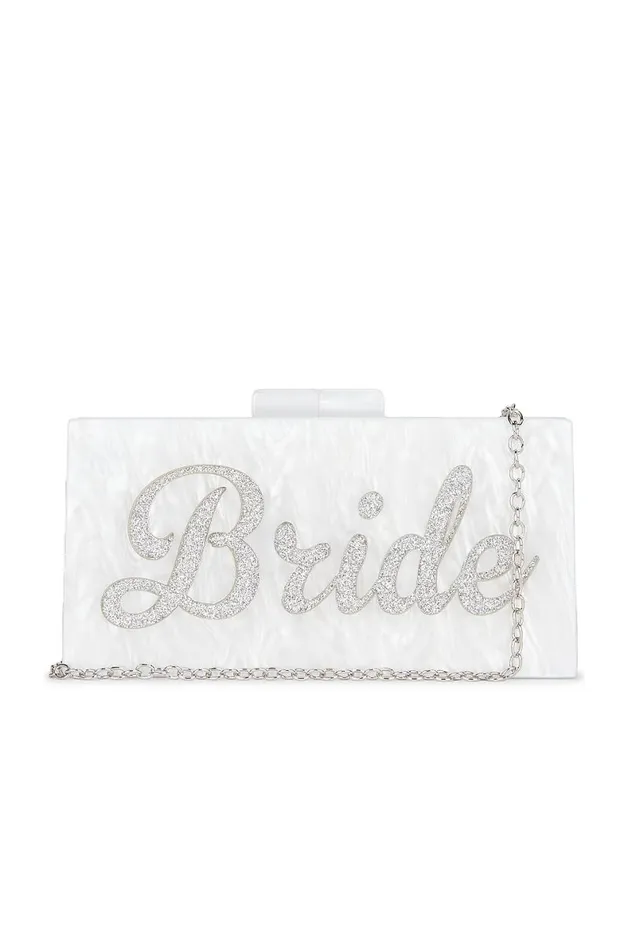 Bride Clutch Bag Ivory Rhinestone Women Lovers and Friends Bags