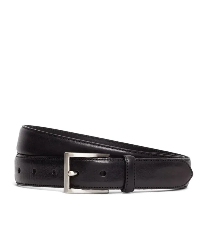 Brooks Brothers Belts Skinny Chino Calfskin Belt Black 8211 Men
