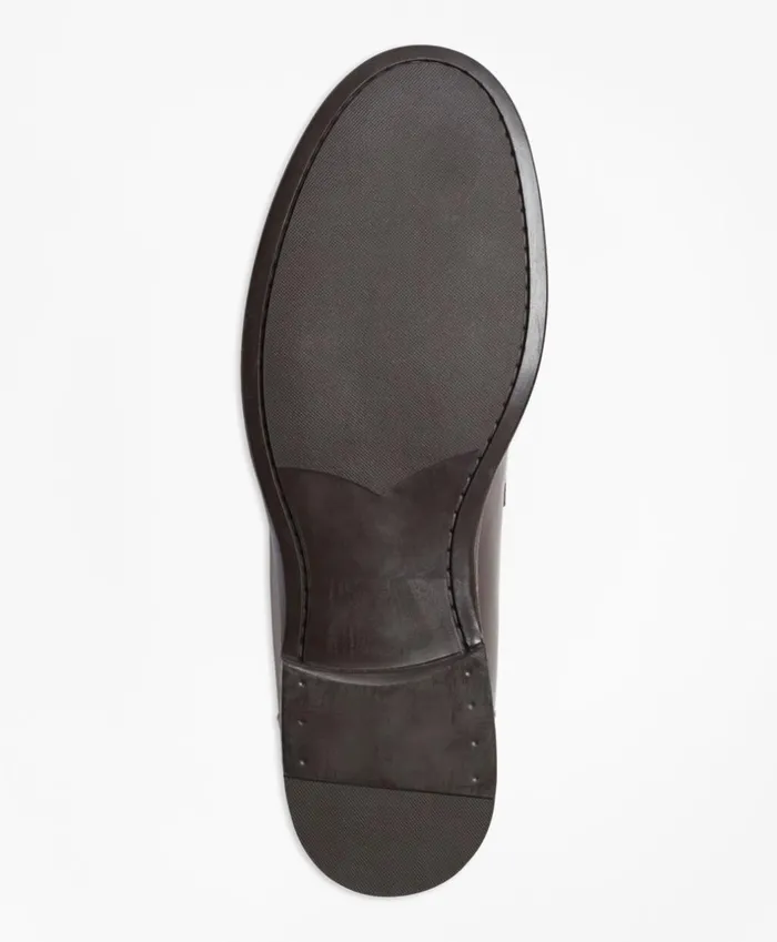Brooks Brothers Dress and Casual Shoes 1818 Footwear RubberSole Leather Penny Loafers Brown 8211 Men Brooks Brothers Dress and Casual Shoes 1818 Footwear RubberSole Leather Penny Loafers Brown 8211 Men