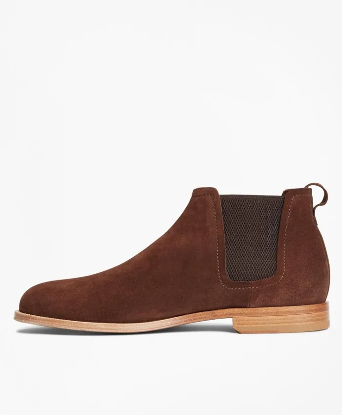 Brooks Brothers Dress and Casual Shoes Chelsea Suede Boots Brown 8211 Men Brooks Brothers Dress and Casual Shoes Chelsea Suede Boots Brown 8211 Men