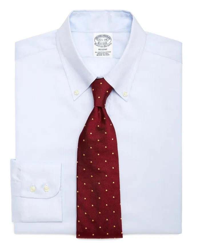 Brooks Brothers Dress Shirts Regent Fitted Dress Shirt ButtonDown Collar Light Blue 8211 Men Brooks Brothers Dress Shirts Regent Fitted Dress Shirt ButtonDown Collar Light Blue 8211 Men