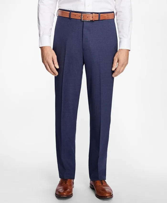 Brooks Brothers Dress Trousers Madison Fit BrooksCool Houndstooth Trousers Blue 8211 Men Brooks Brothers Dress Trousers Madison Fit BrooksCool Houndstooth Trousers Blue 8211 Men