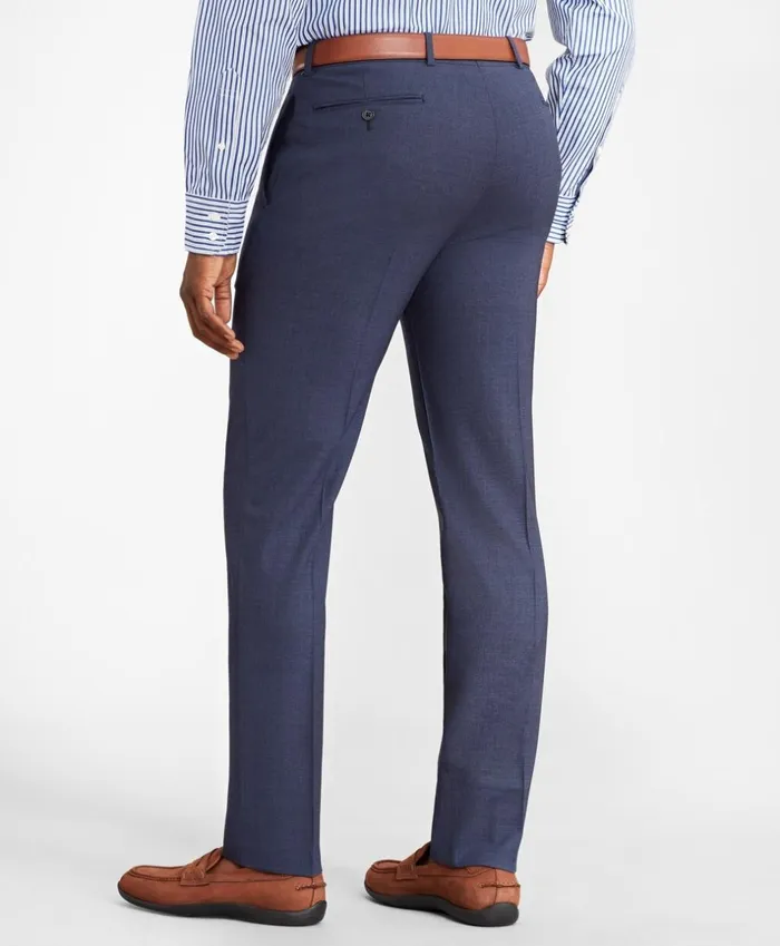Brooks Brothers Dress Trousers Milano Fit BrooksCool Trousers Blue 8211 Men Brooks Brothers Dress Trousers Milano Fit BrooksCool Trousers Blue 8211 Men