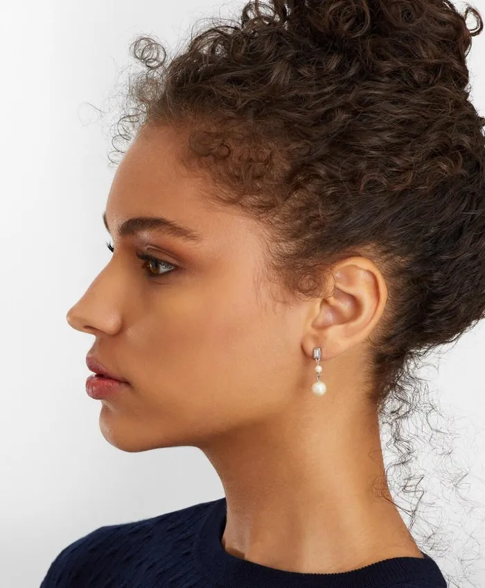 Brooks Brothers Jewelry Glass Pearl Drop Earrings As Shown 8211 Women Brooks Brothers Jewelry Glass Pearl Drop Earrings As Shown 8211 Women