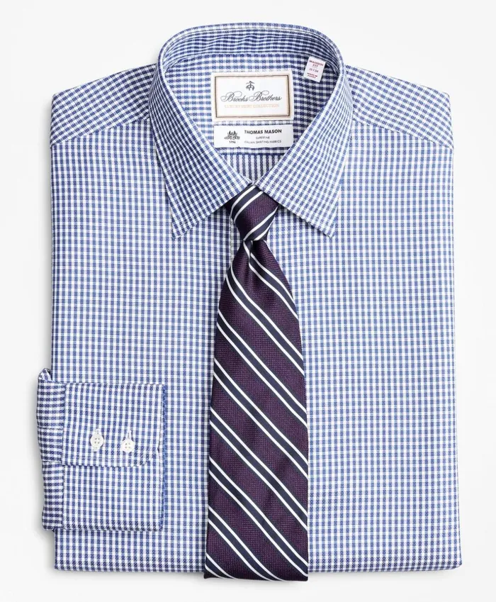 Brooks Brothers Luxury Shirts Luxury Collection Madison ClassicFit Dress Shirt Franklin Spread Collar Gingham Blue 8211 Men Brooks Brothers Luxury Shirts Luxury Collection Madison ClassicFit Dress Shirt Franklin Spread Collar Gingham Blue 8211 Men