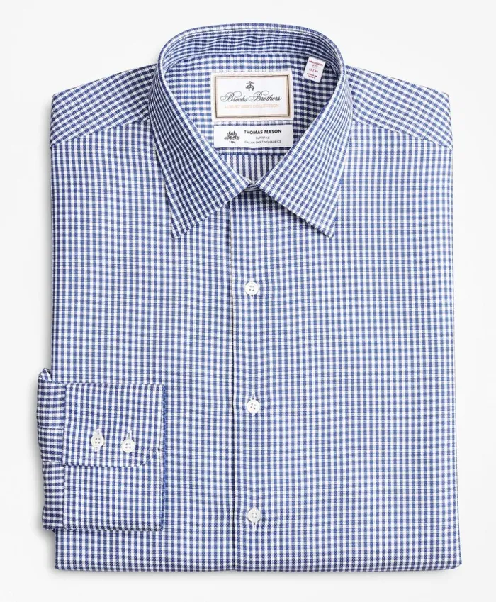Brooks Brothers Luxury Shirts Luxury Collection Madison ClassicFit Dress Shirt Franklin Spread Collar Gingham Blue 8211 Men Brooks Brothers Luxury Shirts Luxury Collection Madison ClassicFit Dress Shirt Franklin Spread Collar Gingham Blue 8211 Men