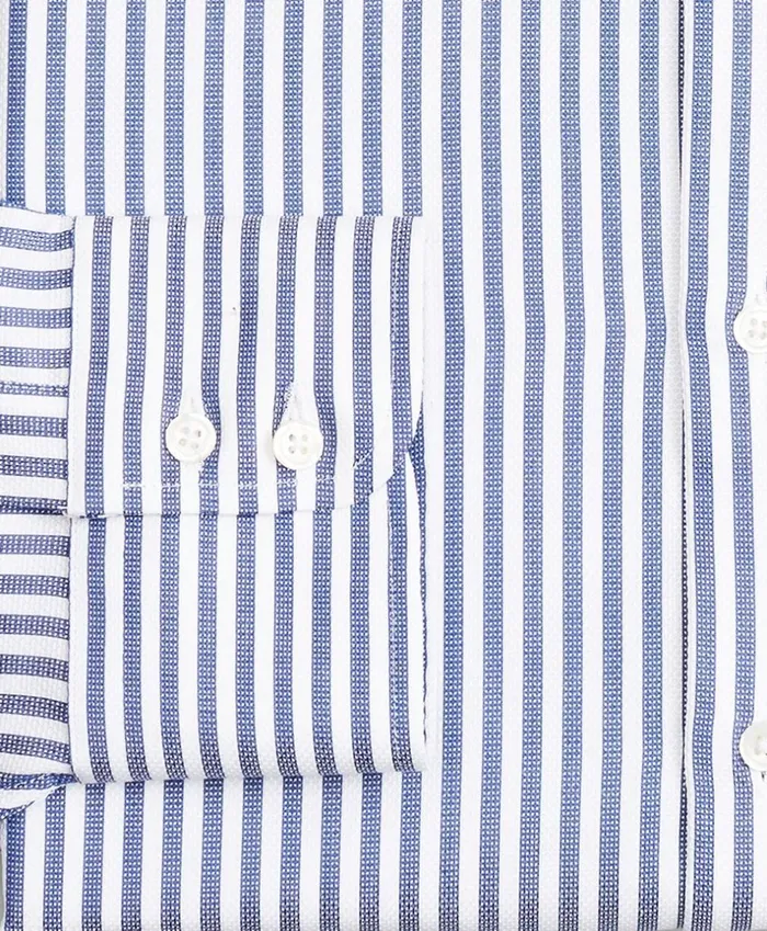 Brooks Brothers Luxury Shirts Luxury Collection Milano SlimFit Dress Shirt Franklin Spread Collar Bengal Stripe Blue 8211 Men Brooks Brothers Luxury Shirts Luxury Collection Milano SlimFit Dress Shirt Franklin Spread Collar Bengal Stripe Blue 8211 Men