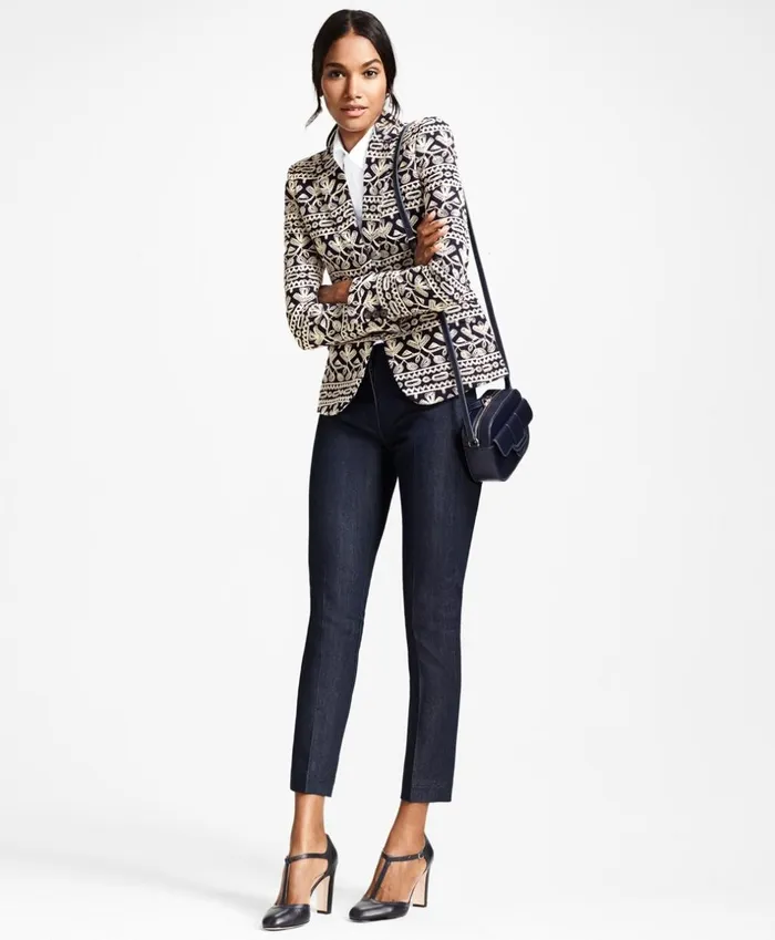 Brooks Brothers Pants Skirts and Shorts SlimFit Denim Pants Indigo 8211 Women Brooks Brothers Pants Skirts and Shorts SlimFit Denim Pants Indigo 8211 Women