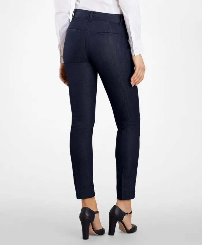 Brooks Brothers Pants Skirts and Shorts SlimFit Denim Pants Indigo 8211 Women Brooks Brothers Pants Skirts and Shorts SlimFit Denim Pants Indigo 8211 Women