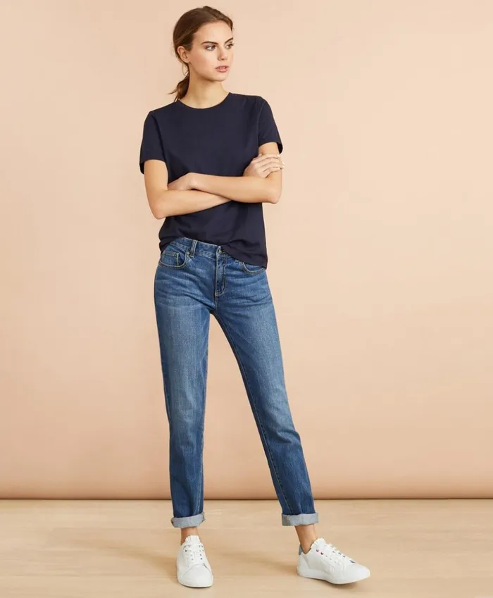 Brooks Brothers Shirts and Tops Crewneck TShirt Navy 8211 Women Brooks Brothers Shirts and Tops Crewneck TShirt Navy 8211 Women