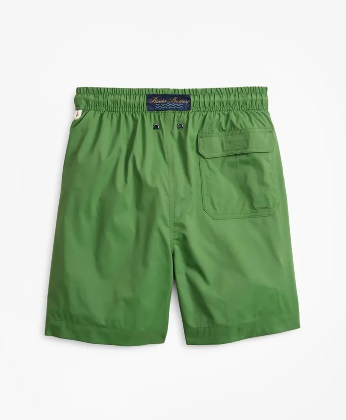 Brooks Brothers Shorts and Swimwear Montauk 6034 Swim Trunks Green 8211 Men Brooks Brothers Shorts and Swimwear Montauk 6034 Swim Trunks Green 8211 Men