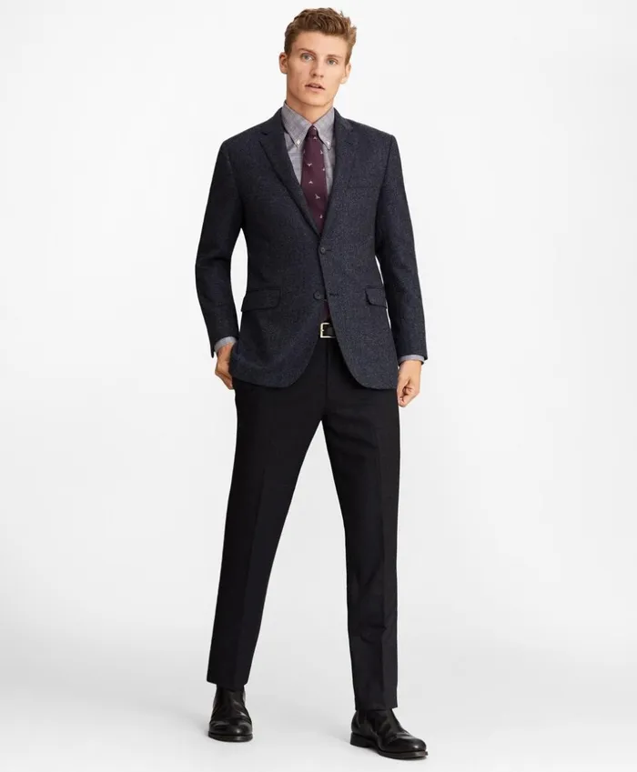 Brooks Brothers Sport Coats and Vests Milano Fit Herringbone Sport Coat Blue 8211 Men Brooks Brothers Sport Coats and Vests Milano Fit Herringbone Sport Coat Blue 8211 Men