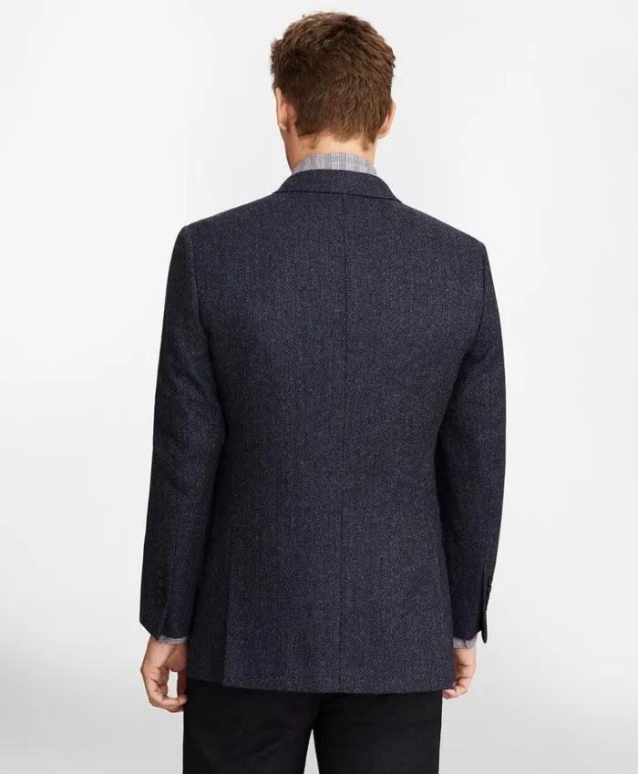 Brooks Brothers Sport Coats and Vests Milano Fit Herringbone Sport Coat Blue 8211 Men Brooks Brothers Sport Coats and Vests Milano Fit Herringbone Sport Coat Blue 8211 Men