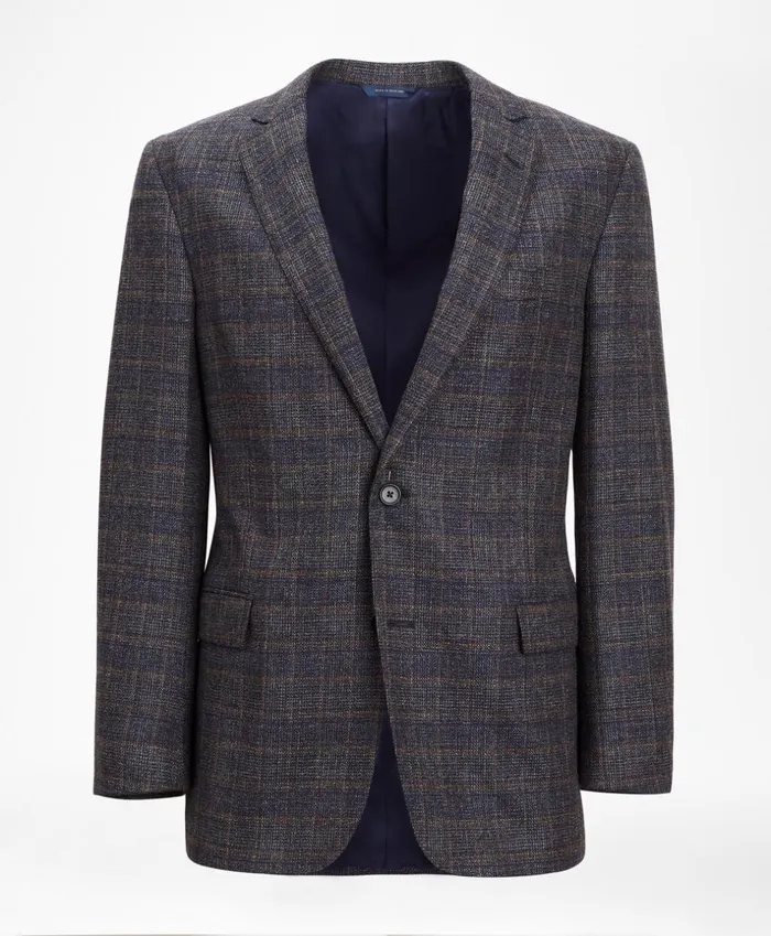 Brooks Brothers Sport Coats and Vests Regent Fit Check Sport Coat Navy 8211 Men Brooks Brothers Sport Coats and Vests Regent Fit Check Sport Coat Navy 8211 Men