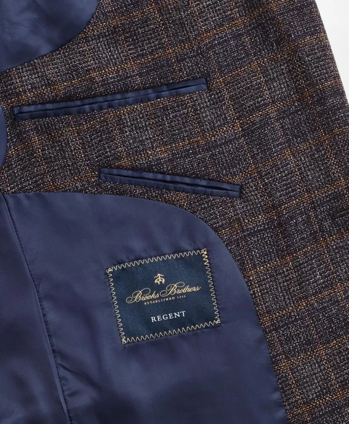 Brooks Brothers Sport Coats and Vests Regent Fit Check Sport Coat Navy 8211 Men Brooks Brothers Sport Coats and Vests Regent Fit Check Sport Coat Navy 8211 Men