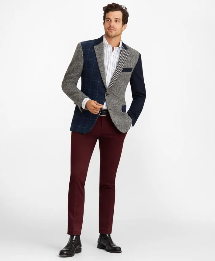 Brooks Brothers Sport Coats and Vests Regent Fit Harris Tweed Mixed Pattern Sport Coat Multi 8211 Men Brooks Brothers Sport Coats and Vests Regent Fit Harris Tweed Mixed Pattern Sport Coat Multi 8211 Men