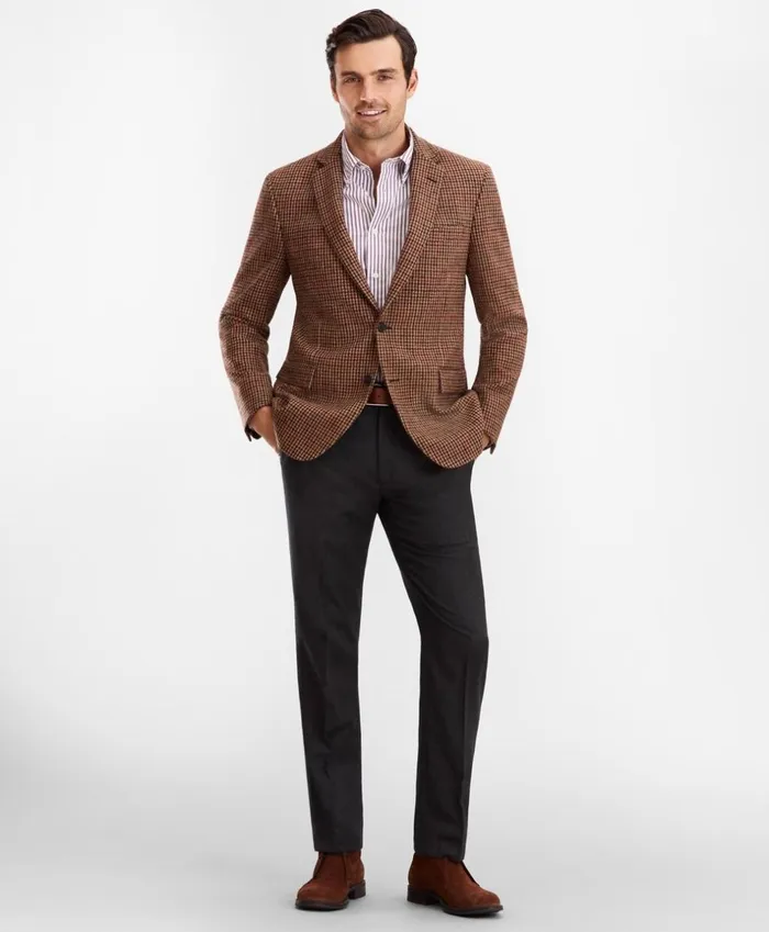 Brooks Brothers Sport Coats and Vests Regent Fit Plaid Sport Coat Burgundy 8211 Men Brooks Brothers Sport Coats and Vests Regent Fit Plaid Sport Coat Burgundy 8211 Men