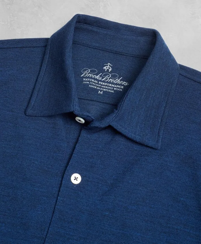 Brooks Brothers Sport Shirts Golden Fleece BrooksTech Pique Sport Shirt Blue 8211 Men Brooks Brothers Sport Shirts Golden Fleece BrooksTech Pique Sport Shirt Blue 8211 Men