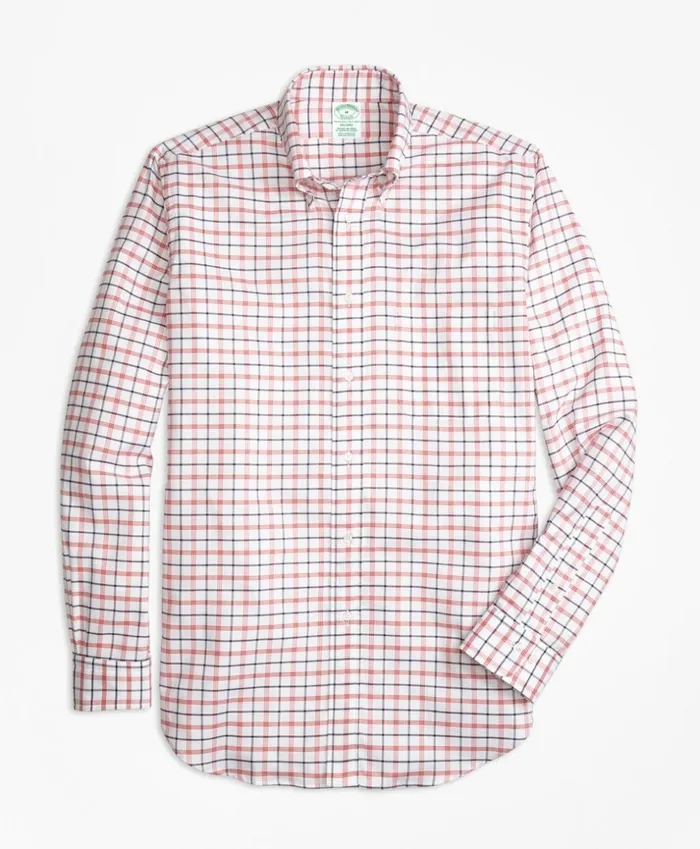 Brooks Brothers Sport Shirts Milano Fit Oxford Large Check Sport Shirt White Multi 8211 Men Brooks Brothers Sport Shirts Milano Fit Oxford Large Check Sport Shirt White Multi 8211 Men