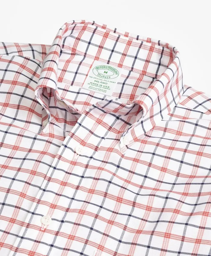 Brooks Brothers Sport Shirts Milano Fit Oxford Large Check Sport Shirt White Multi 8211 Men Brooks Brothers Sport Shirts Milano Fit Oxford Large Check Sport Shirt White Multi 8211 Men
