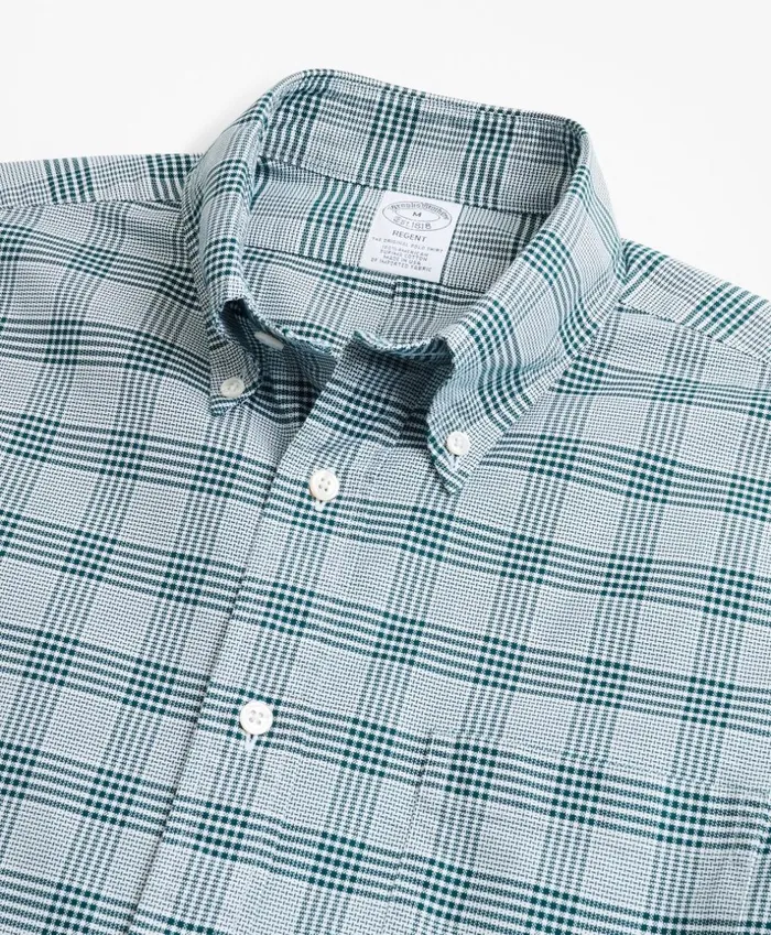 Brooks Brothers Sport Shirts Regent Fit Oxford Glen Plaid Sport Shirt Green 8211 Men Brooks Brothers Sport Shirts Regent Fit Oxford Glen Plaid Sport Shirt Green 8211 Men