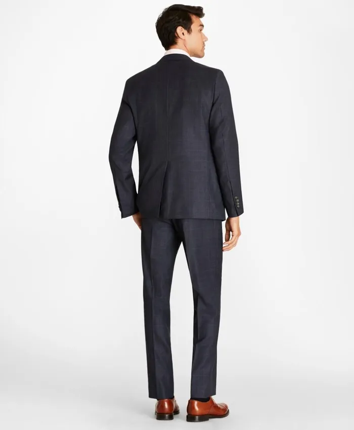 Brooks Brothers Suits Regent Fit Plaid 1818 Suit Darkgreyblue 8211 Men Brooks Brothers Suits Regent Fit Plaid 1818 Suit Darkgreyblue 8211 Men