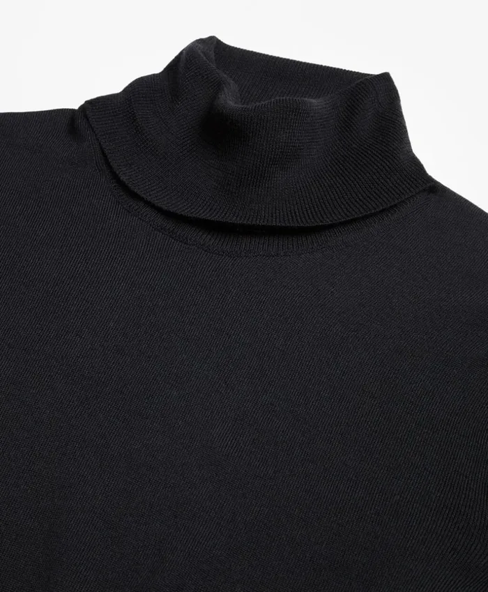 Brooks Brothers Sweaters BrooksTech Merino Wool Turtleneck Sweater Black 8211 Men Brooks Brothers Sweaters BrooksTech Merino Wool Turtleneck Sweater Black 8211 Men