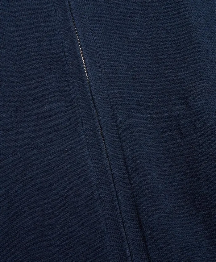 Brooks Brothers Sweaters Contrast ZipUp Hoodie Navy 8211 Men Brooks Brothers Sweaters Contrast ZipUp Hoodie Navy 8211 Men