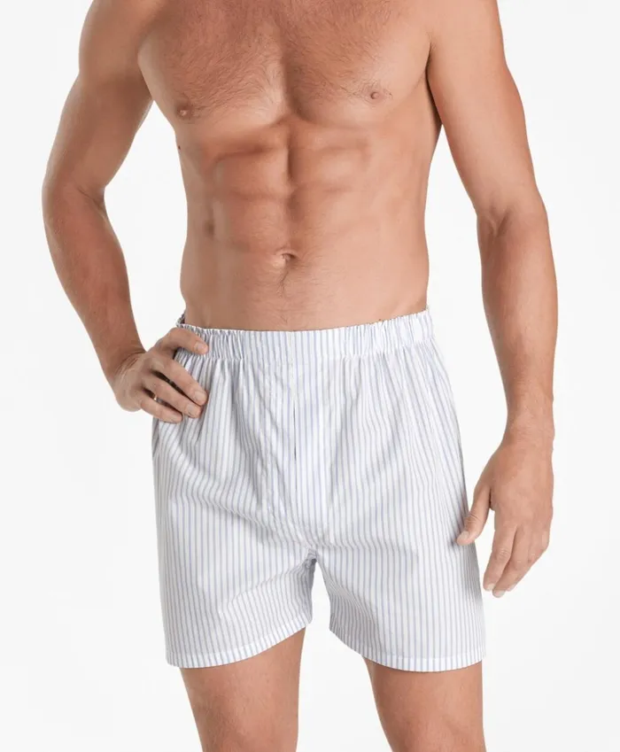Brooks Brothers Underwear and Socks Traditional Fit Ground Stripe Boxers White 8211 Men Brooks Brothers Underwear and Socks Traditional Fit Ground Stripe Boxers White 8211 Men