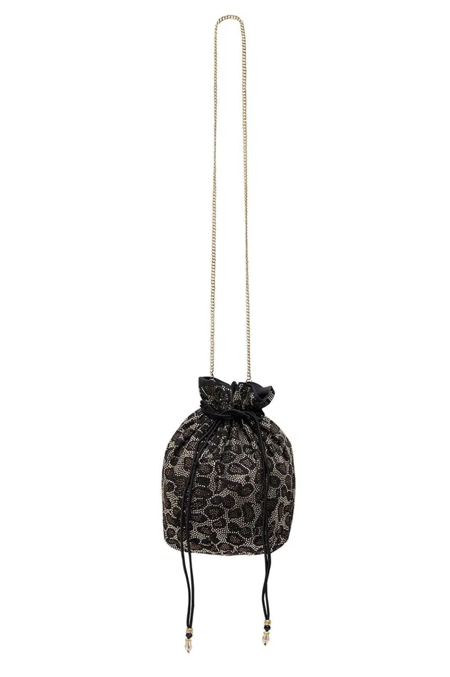 Camilla Bags Women Beaded Drawstring Pouch Multi