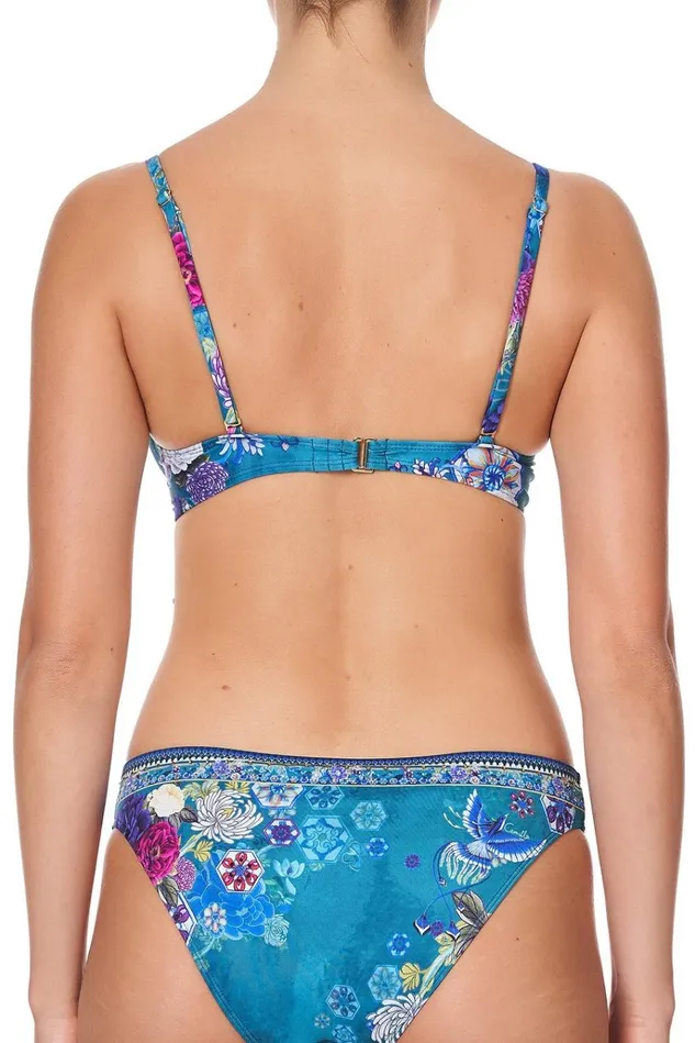 Camilla Bikinis Women Moulded Plunge Bra Lunar Gazing