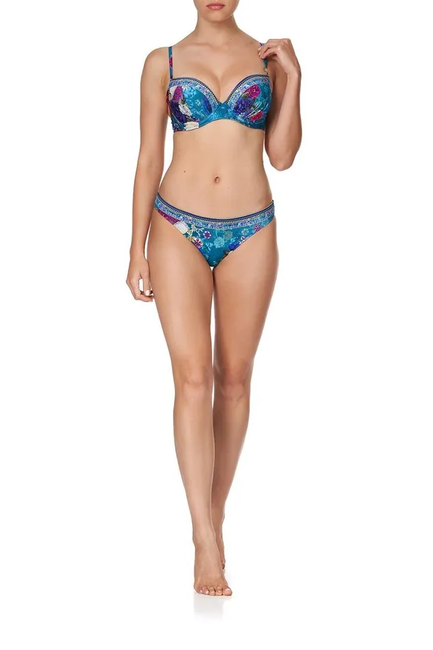 Camilla Bikinis Women Moulded Plunge Bra Lunar Gazing