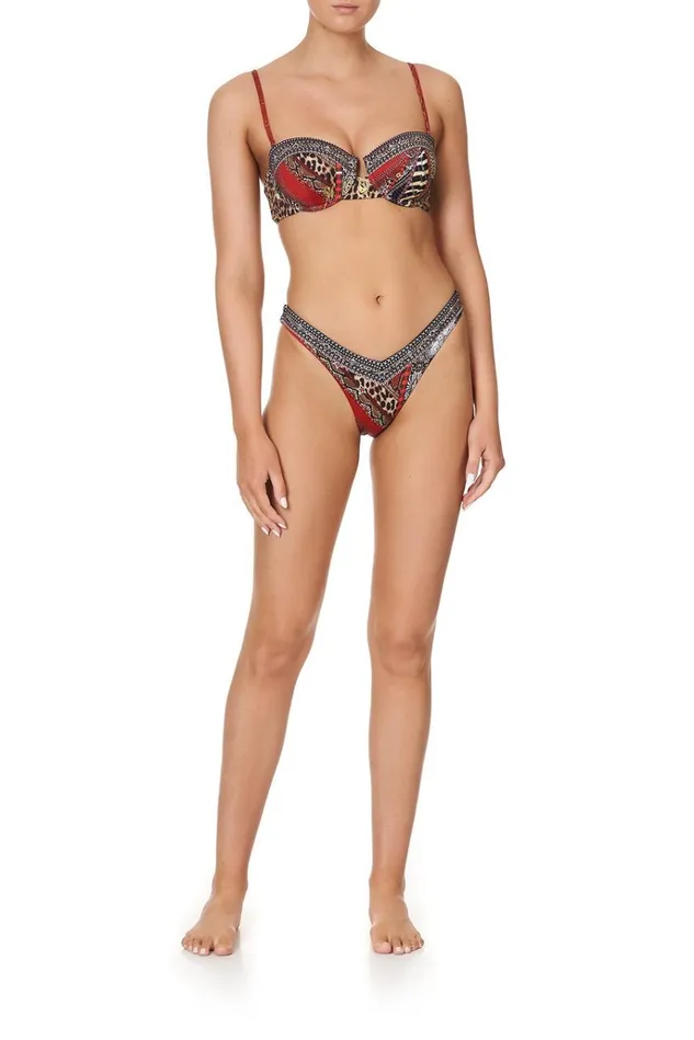 Camilla Bikinis Women V High Leg Pant London Calling