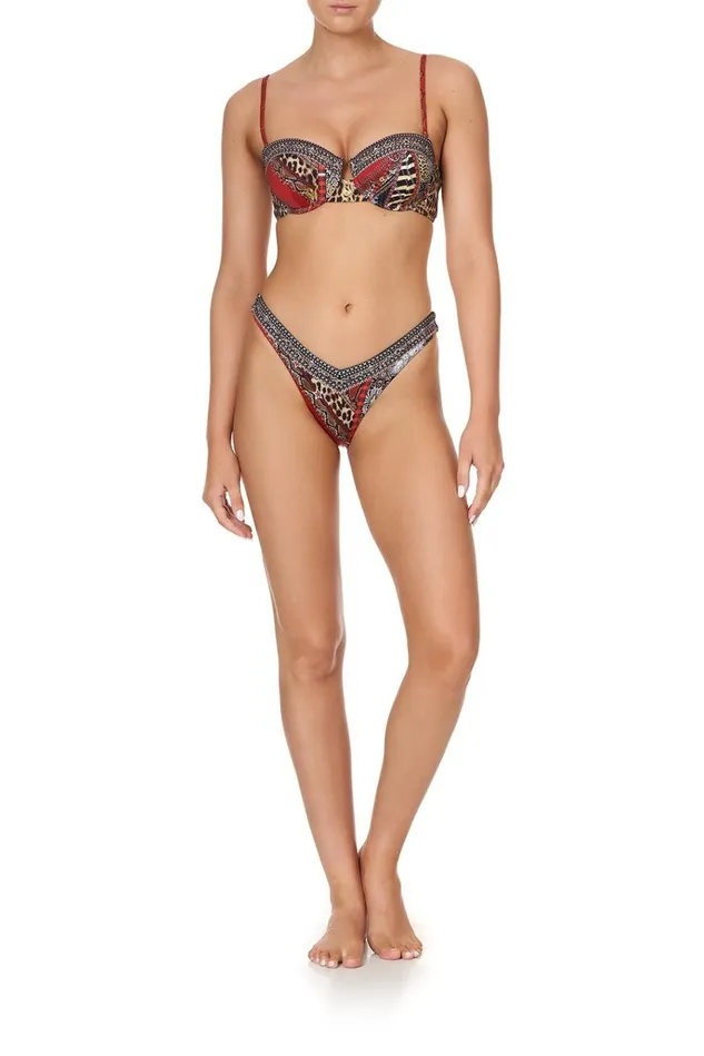 Camilla Bikinis Women V High Leg Pant London Calling