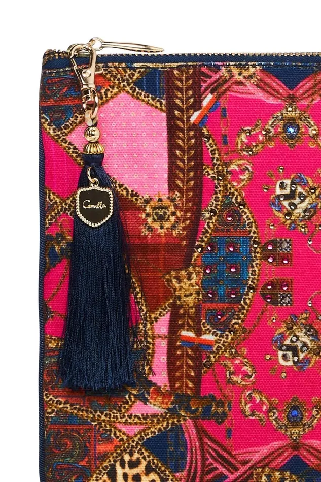 Camilla Clutch Bags Women Small Canvas Clutch Dining Hall Darling