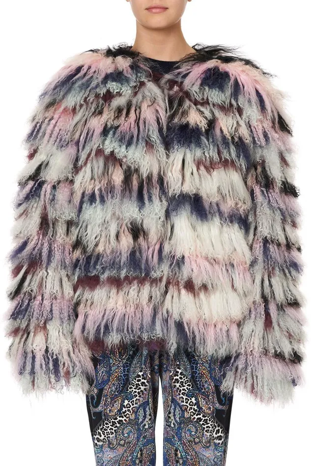 Camilla Jackets Women Fur Jacket Festival Express