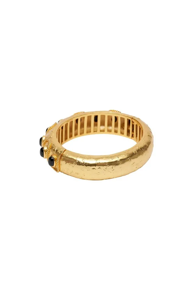 Camilla Jewellery Women Valere Black Onyx Cordelia Bangle Multi
