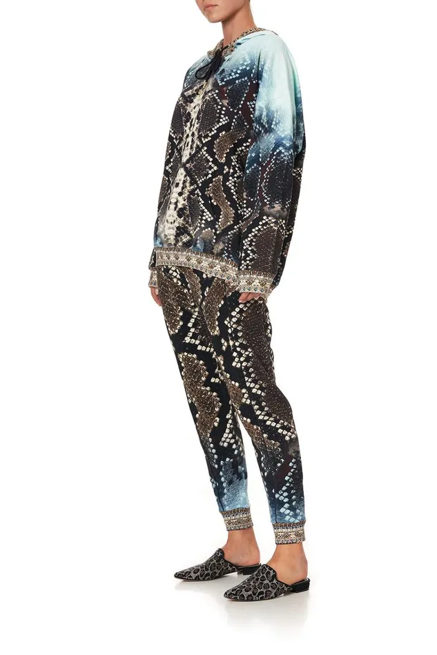 Camilla Loungewear Women Oversize Boyfriend Hoodie Prey