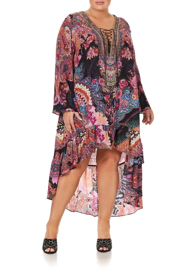 Camilla Mini Dresses Women Short Dress With High Low Hem Swinging Sixties