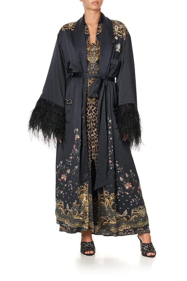 Camilla Modest Clothing Women Long Robe With Flared Sleeve Abingdon Palace