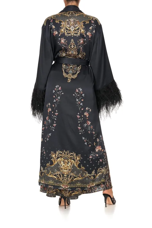 Camilla Modest Clothing Women Long Robe With Flared Sleeve Abingdon Palace