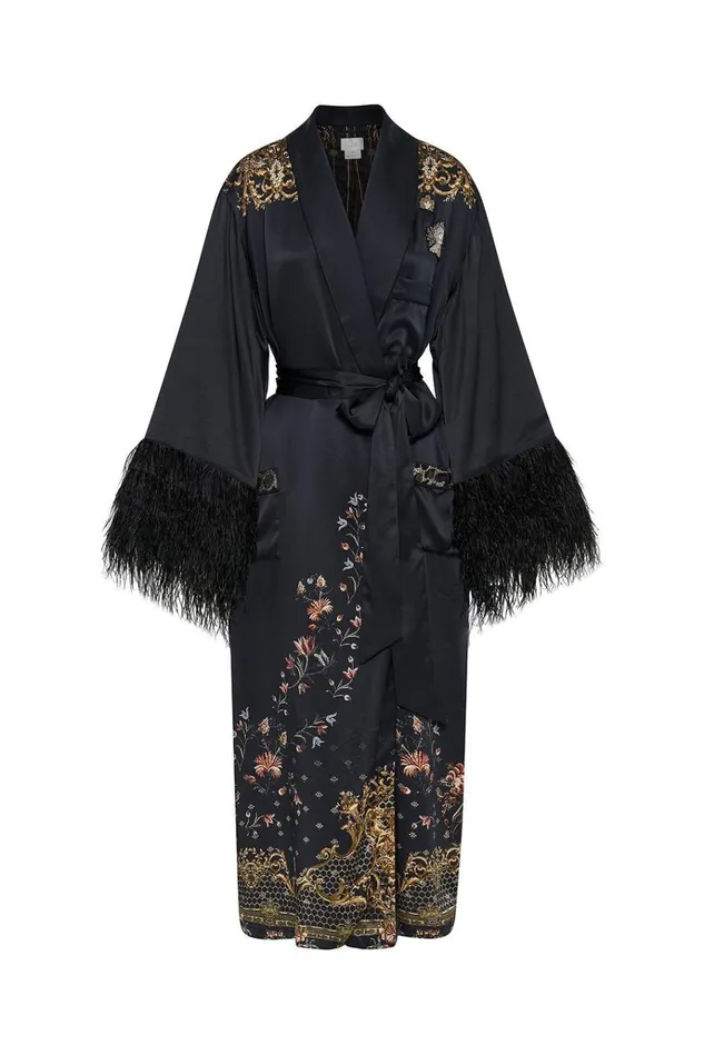 Camilla Modest Clothing Women Long Robe With Flared Sleeve Abingdon Palace