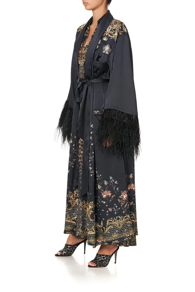 Camilla Modest Clothing Women Long Robe With Flared Sleeve Abingdon Palace