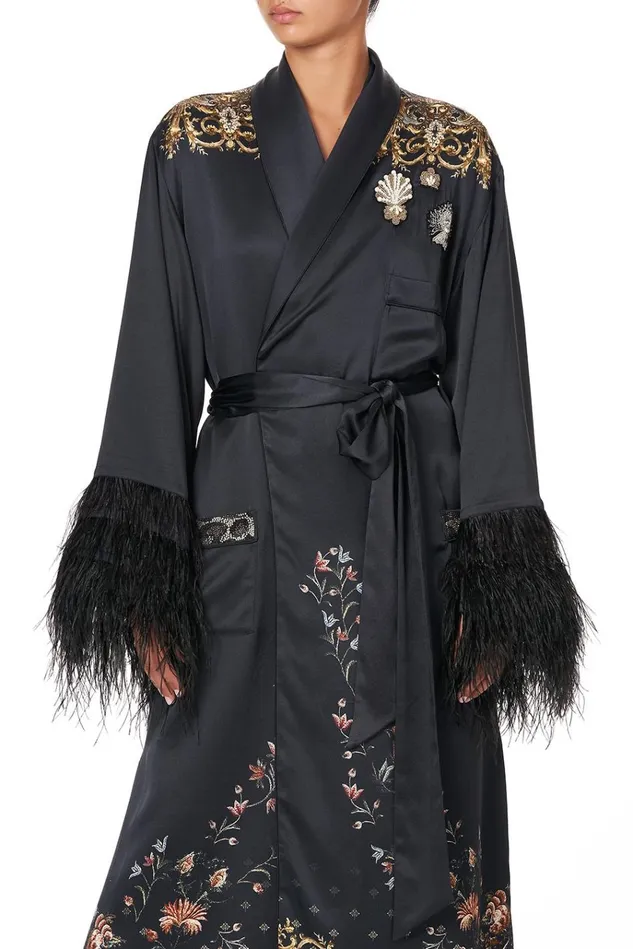 Camilla Modest Clothing Women Long Robe With Flared Sleeve Abingdon Palace