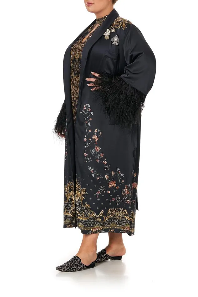 Camilla Modest Clothing Women Long Robe With Flared Sleeve Abingdon Palace