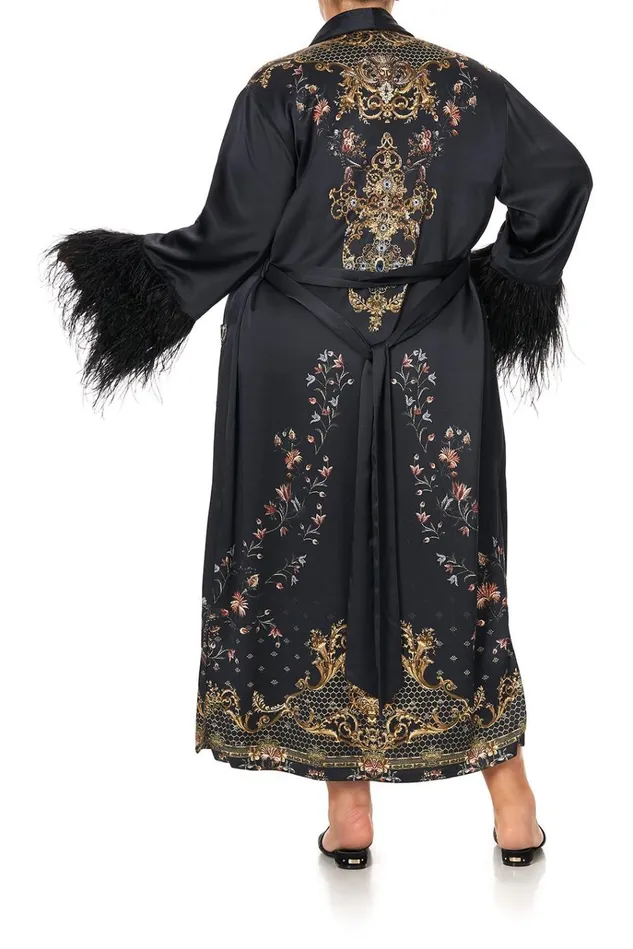 Camilla Modest Clothing Women Long Robe With Flared Sleeve Abingdon Palace