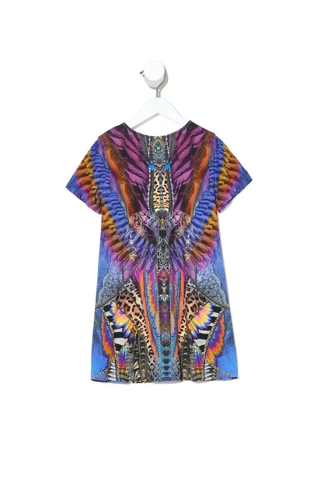 Camilla Party Dresses Women Infants Tshirt Dress With Flare Hem Love On The Wing