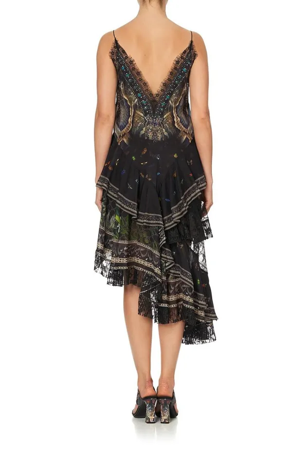 Camilla Party Dresses Women Layered Asymmetrical Dress Maternal Instinct
