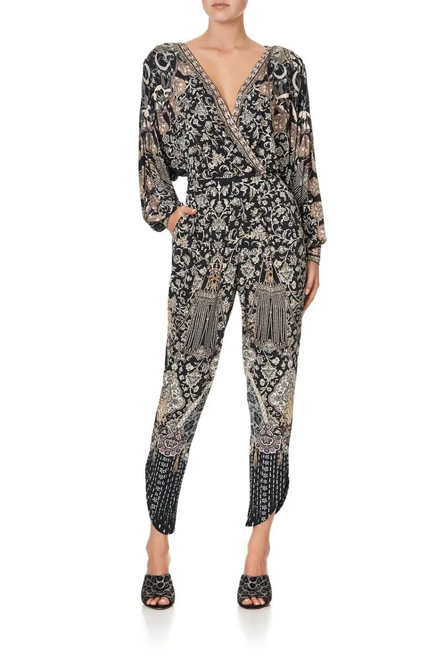 Camilla Playsuits and Jumpsuits Women Jersey Twist Front Jumpsuit Dust Her Off